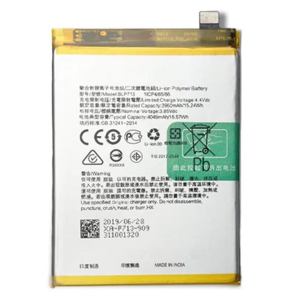 Original Realme 3 Pro Battery Replacement Price in Chennai India - BLP713